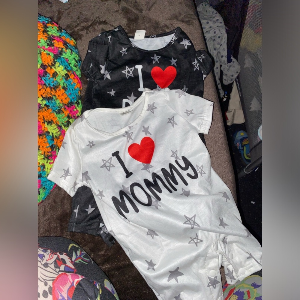 White and black onsies unisex